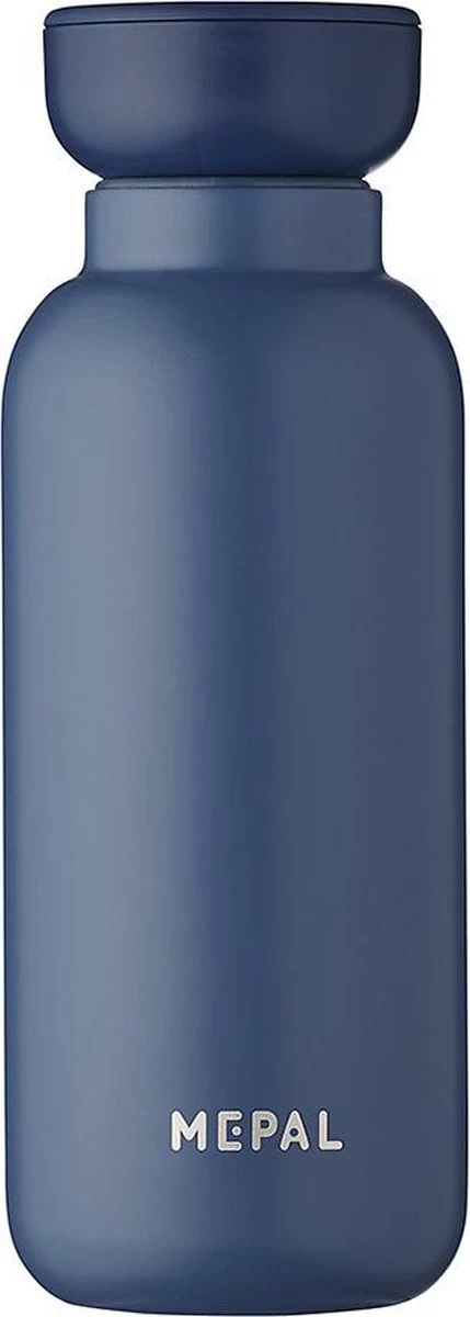 Mepal – Isoleerfles Ellipse 350 Ml – Houdt Je Drankje 9 Uur Warm En 12 Uur Koud – Nordic Denim – Geschikt Voor Bruiswater – Thermosfles – Lekdicht 1 Mepal – Isoleerfles Ellipse 350 Ml – Houdt Je Drankje 9 Uur Warm En 12 Uur Koud – Nordic Denim – Geschikt Voor Bruiswater – Thermosfles – Lekdicht
