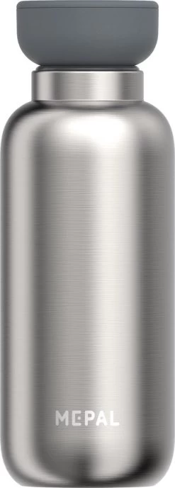 Mepal – Isoleerfles Ellipse 350 Ml – Houdt Je Drankje 9 Uur Warm En 12 Uur Koud – Natural Brushed – Geschikt Voor Bruiswater – Thermosfles – Lekdicht -Brita Verkoop 430x1200 4