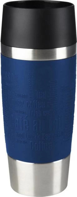 Tefal Travel Mug Thermobeker - 360 Ml - RVS/Donkerblauw