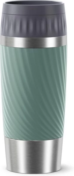 Tefal Travel Mug Easy Twist Thermobeker - Groen - 0,36 Liter