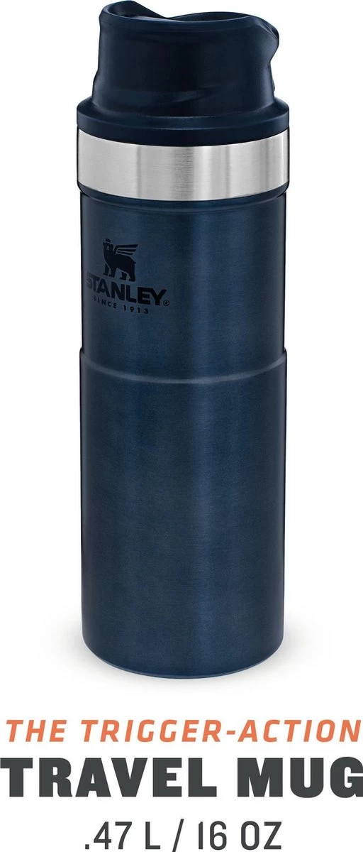 Stanley Trigger-Action Travel Mug 0.47L - Thermosfles - Nightfall 9 Stanley Trigger-Action Travel Mug 0.47L - Thermosfles - Nightfall - Afbeelding 9