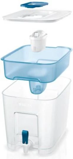 BRITA - Waterfilterkan Flow Cool - Blauw - 8,2L -Brita Verkoop 550x1200