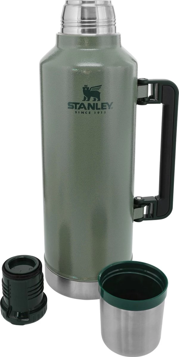 Stanley The Legendary Classic Bottle 2.3L Hammertone Green 3 Stanley The Legendary Classic Bottle 2.3L Hammertone Green - Afbeelding 3