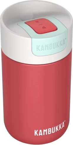 Kambukka Olympus Thermosbeker 300 Ml - Makkelijk Reinigen - Lekvrije Koffiebeker - RVS - Cherry Cake -Brita Verkoop 602x1200 2