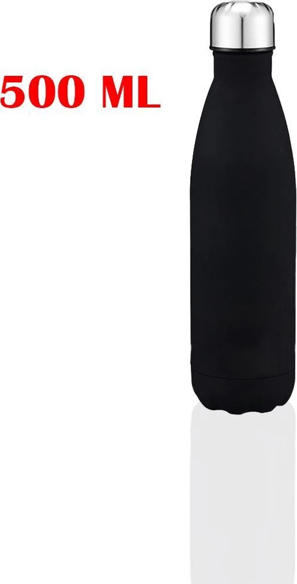Thermosfles 500 Ml - Isoleerfles Met Rubber Coating 7 Thermosfles 500 Ml - Isoleerfles Met Rubber Coating - Afbeelding 7