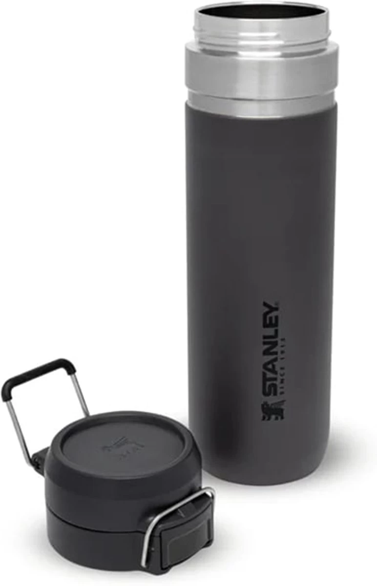 Stanley The Quick Flip Water Bottle 0,70L - Thermosfles - Charcoal 5 Stanley The Quick Flip Water Bottle 0,70L - Thermosfles - Charcoal - Afbeelding 5