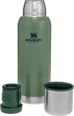 Stanley The Stainless Steel Vacuum Bottle 1,0L - Thermosfles - Hammertone Green 8 Stanley The Stainless Steel Vacuum Bottle 1,0L - Thermosfles - Hammertone Green -Brita Verkoop 772x1200 4