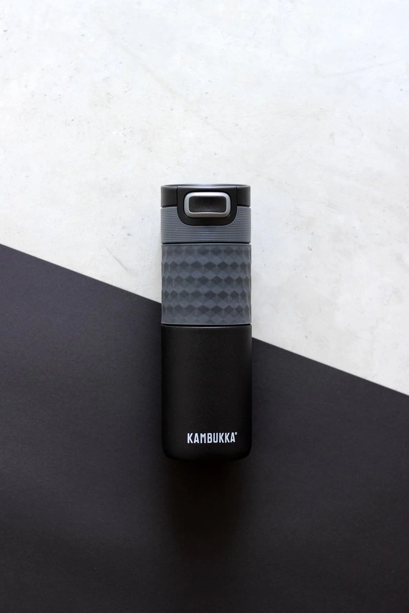 Kambukka Etna Grip Thermosbeker 500 Ml - Makkelijk Reinigen - Lekvrije Koffiebeker - Zwart 7 Kambukka Etna Grip Thermosbeker 500 Ml - Makkelijk Reinigen - Lekvrije Koffiebeker - Zwart - Afbeelding 7