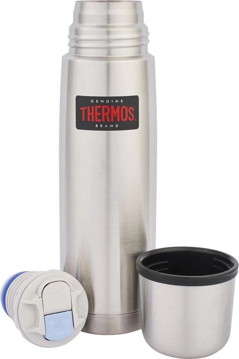 Thermos Isoleerfles - Thermax - 500 Ml - Zilver 2 Thermos Isoleerfles - Thermax - 500 Ml - Zilver - Afbeelding 2