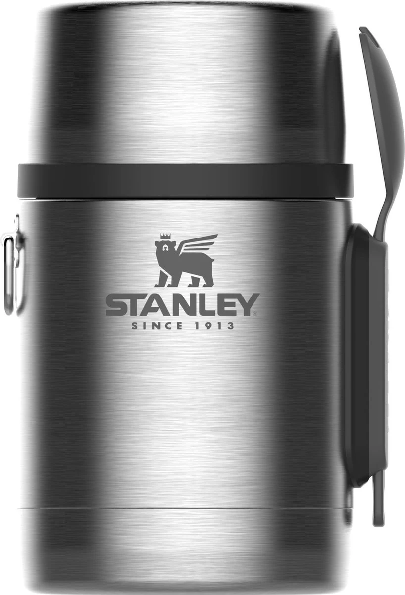 Stanley The Stainless Steel All-in-One Food Jar 0,53L - Thermosfles - Stainless Steel 8 Stanley The Stainless Steel All-in-One Food Jar 0,53L - Thermosfles - Stainless Steel - Afbeelding 8