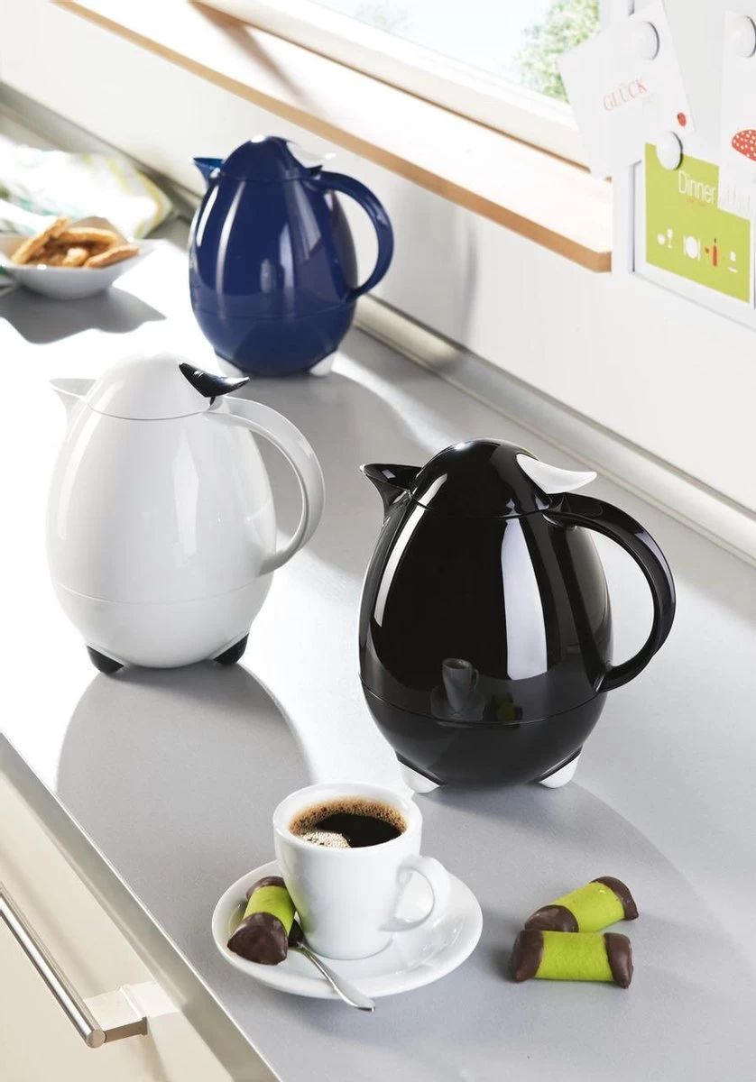 Leifheit Columbus Isoleerkan - 1 Liter - Zwart 3 Leifheit Columbus Isoleerkan - 1 Liter - Zwart - Afbeelding 3