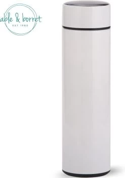 Thermoskan - Thermosfles 500 Ml - Temperatuur Display - 500 Ml - RVS - Wit - Able & Borret -Brita Verkoop 841x1200