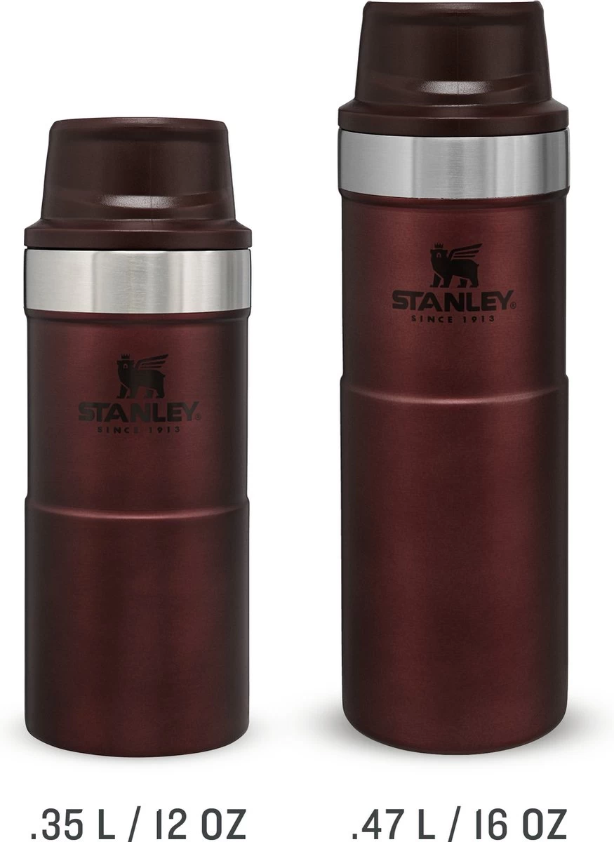 Stanley Trigger-Action Travel Mug 0.47L - Thermosfles - Wine 11 Stanley Trigger-Action Travel Mug 0.47L - Thermosfles - Wine - Afbeelding 11