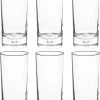 Set Van 6x Stuks Longdrink Glazen Georgi 290 Ml Van Glas - Drinkglazen - Waterglazen - Tumbler