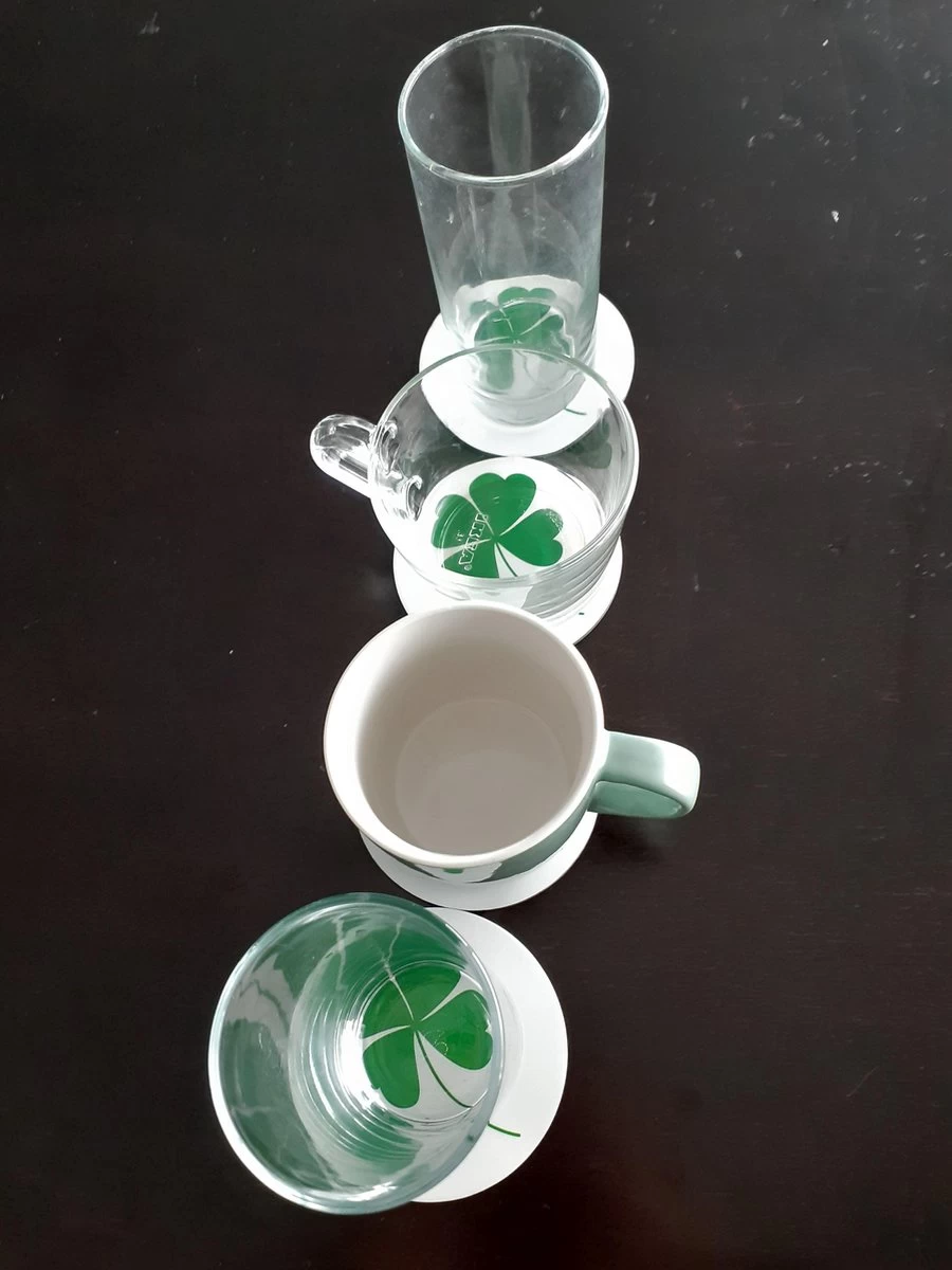 Akyol - Klavertje Vier Onderzetters - Klaver Vier Onderzetter - Antislip Onderzetter - 4 Stuks 3 Akyol - Klavertje Vier Onderzetters - Klaver Vier Onderzetter - Antislip Onderzetter - 4 Stuks - Afbeelding 3