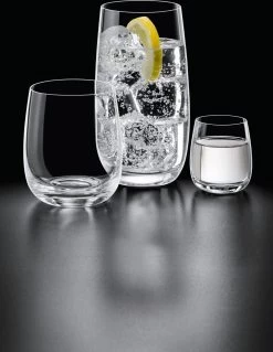 RONA - Water/frisdrank/cocktail Glas 36cl "Lunar" Kristal (6 Stuks) -Brita Verkoop 928x1200