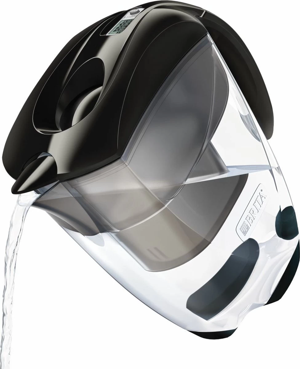 BRITA - Waterfilterkan Elemaris - Zwart - 3,5L - Inclusief 1 Maxtra+ Waterfilterpatroon 5 BRITA - Waterfilterkan Elemaris - Zwart - 3,5L - Inclusief 1 Maxtra+ Waterfilterpatroon - Afbeelding 5